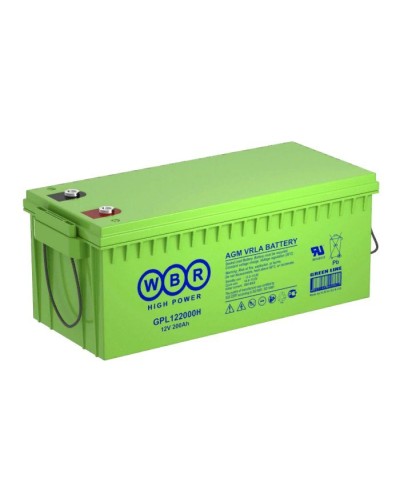 WBR GPL122000H. Аккумулятор герметичный свинцово-кислотный. WBR в Ярославле