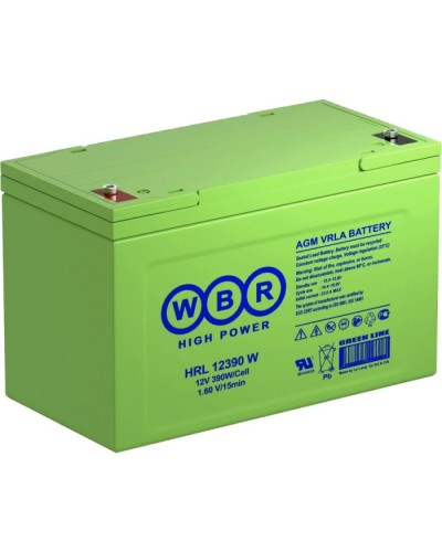 WBR HRL12390W. Аккумулятор герметичный свинцово-кислотный. WBR в Ярославле