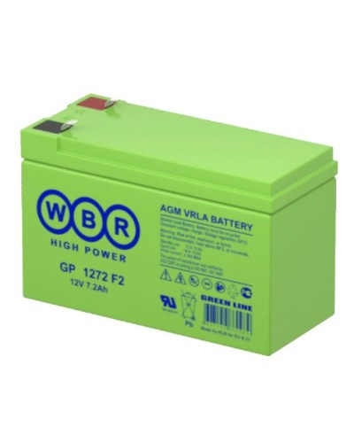 WBR GP1272 F2 (12V28W). Аккумулятор герметичный свинцово-кислотный. WBR в Ярославле