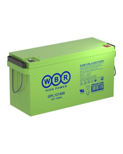 WBR GPL121500A. Аккумулятор герметичный свинцово-кислотный. WBR в Ярославле