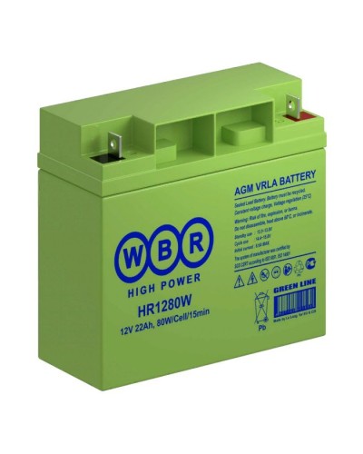 WBR HR1280W. Аккумулятор герметичный свинцово-кислотный. WBR в Ярославле