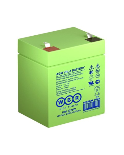 WBR HRL1225W. Аккумулятор герметичный свинцово-кислотный. WBR в Ярославле