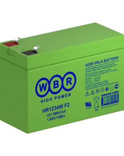 WBR HR1234W F2. Аккумулятор герметичный свинцово-кислотный. WBR в Ярославле