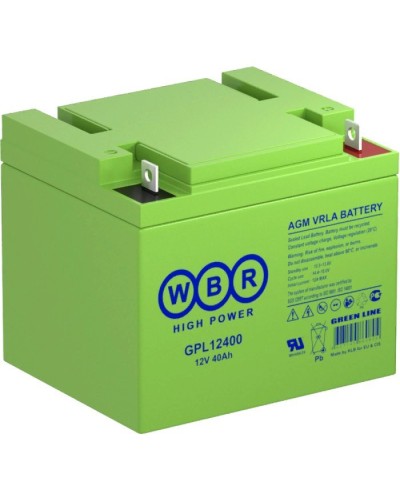 WBR GPL12400. Аккумулятор герметичный свинцово-кислотный. WBR в Ярославле