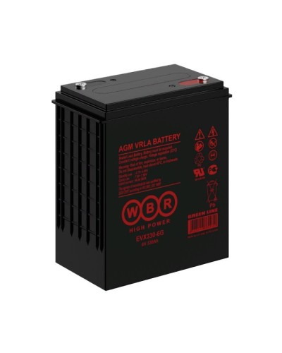 WBR EVX330-6G. Аккумулятор герметичный свинцово-кислотный. WBR в Ярославле
