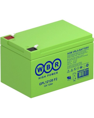 WBR GPL12120 F2. Аккумулятор герметичный свинцово-кислотный. WBR в Ярославле