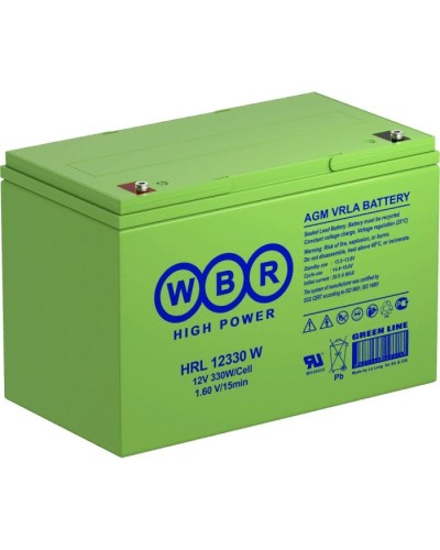 WBR HRL12330W. Аккумулятор герметичный свинцово-кислотный. WBR в Ярославле