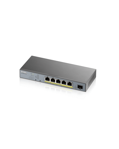 GS1350-6HP-EU0101F. L2 коммутатор PoE+ для IP-видеокамер. ZYXEL в Ярославле