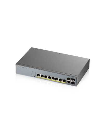 GS1350-12HP-EU0101F. Коммутатор сетевой PoE управляемый L2. ZYXEL в Ярославле