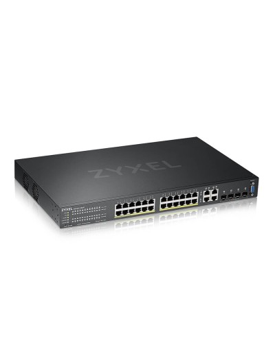 GS2220-28HP-EU0101F. Гибридный L2 коммутатор PoE+. ZYXEL в Ярославле