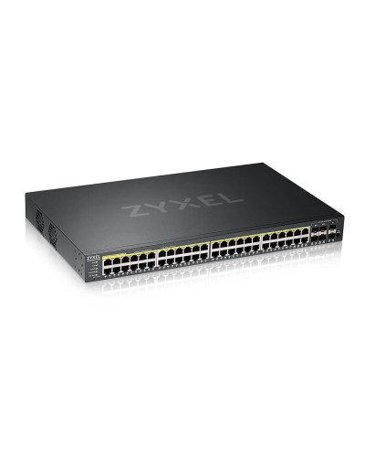 GS2220-50HP-EU0101F. Коммутатор гибридный L2 PoE+ rack 19. ZYXEL в Ярославле