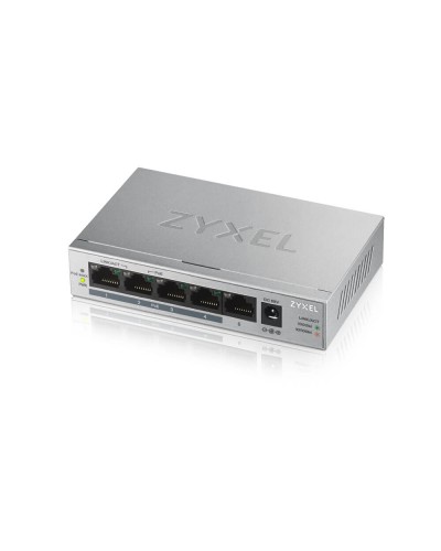 GS1005HP-EU0101F. Коммутатор сетевой PoE неуправляемый. ZYXEL в Ярославле