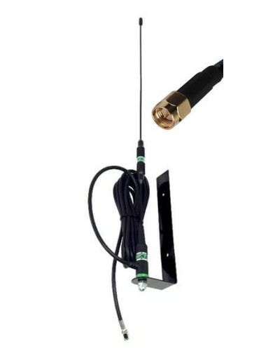 Антей 924 SMA 5м, на кронштейне, 5,5dB. Антенна GSM на кронштейне. Антей-Ко в Ярославле