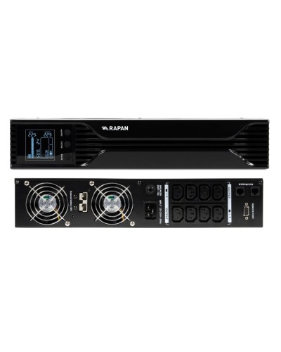 RAPAN-UPS 3000 RACK+4х9Ah (RAPAN-UPS 3000-RACK-IN-4х9-E) (8960). Бесперебойный источник питания. Бастион в Ярославле