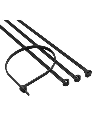 Хомут 2,5x100 P6.6, черный (100шт) (21303SR): Хомут с двойным замком в Ярославле