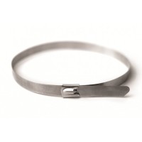 Хомут из нержавеющей стали AISI 316 8х300 (30 шт) (27612): Хомут из нержавеющей стали