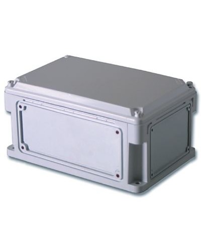 Корпус RAM box 400х200х146, высота крышки 21 мм, IP67 (542210). Корпус с фланцами и непрозрачной крышкой, без монтажной платы. ДКС в Ярославле