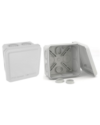 Коробка ответвительная с кабельными вводами IP55, 70х70х40 (53770). Коробка ответвительная. ДКС в Ярославле