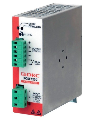 Источник питания однофазный, 120Вт, 2.5А, 48В (XCSF120DP). Источник питания OPTIMAL POWER однофазный, с ORing диодом. ДКС в Ярославле