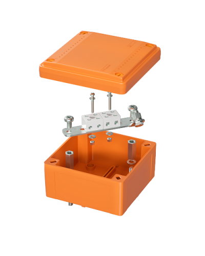 Коробка FS 100х100х50 4P (FSB10404): Коробка ответвительная огнестойкая из термопласта в Ярославле