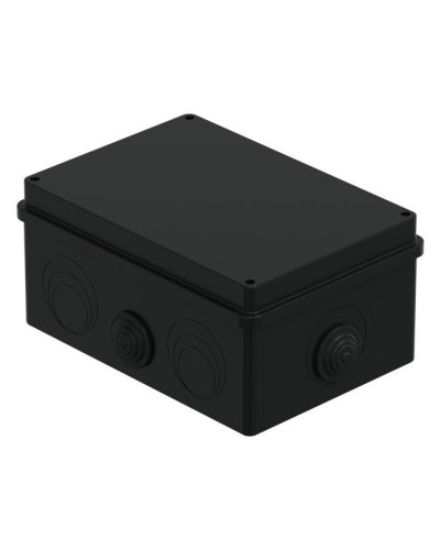Коробка JBS210 210х150х100, 8 вых., IP55, черная (44016BL-1). Коробка монтажная. Экопласт в Ярославле