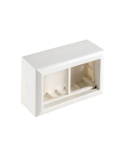 Коробка на 2 модуля для механизмов 45х45мм SM45/4 (72944): Коробка для механизмов в Ярославле