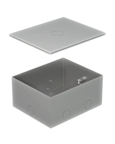 Коробка металлическая с крышкой для заливки в пол BOX/4 (70141): Коробка металлическая с крышкой для заливки в пол 159,6х133,6х75 мм, для люков 70040 в Ярославле