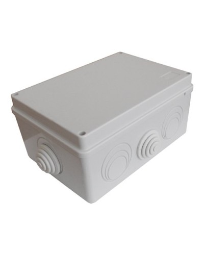 Коробка JBS210 210х150х100, 8 вых., 12P (0,15...2,5мм²) серая (43046HF-GR). Коробка монтажная, огнестойкая, без галогена. Экопласт в Ярославле