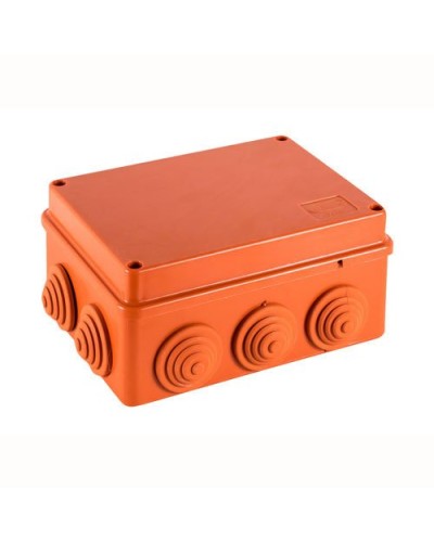 Коробка JBS150 150х110х70, 10 вых., 10P (0,15...2,5мм²) (43089HF). Коробка монтажная, огнестойкая, без галогена. Экопласт в Ярославле