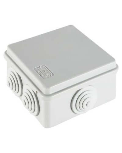 Коробка JBS101 100х100х55, 6 вых., IP55, серая (44037). Коробка монтажная. Экопласт в Ярославле