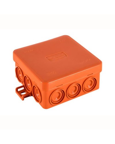 Коробка JBL085 85х85х38, 12 вых., 4P (0.15...2.5мм²) (43155HF): Коробка монтажная, огнестойкая, без галогена в Ярославле
