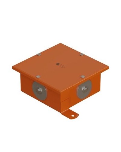 Коробка SMB120 металлическая 120х120х60, 4 металлических заглушки (56004S). Коробка, 4 металлические заглушки. Экопласт в Ярославле