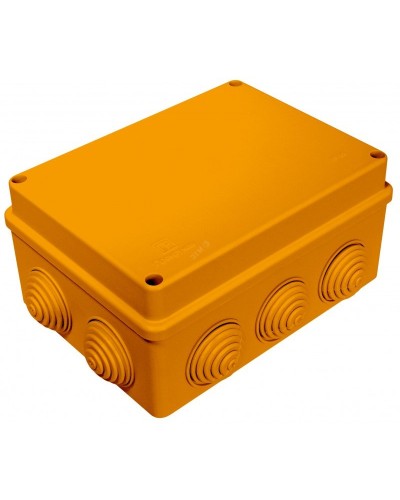 Коробка JBS150 150х110х70, 10 вых., 5P (1,5…6мм²) (43029HF): Коробка монтажная, огнестойкая, без галогена в Ярославле