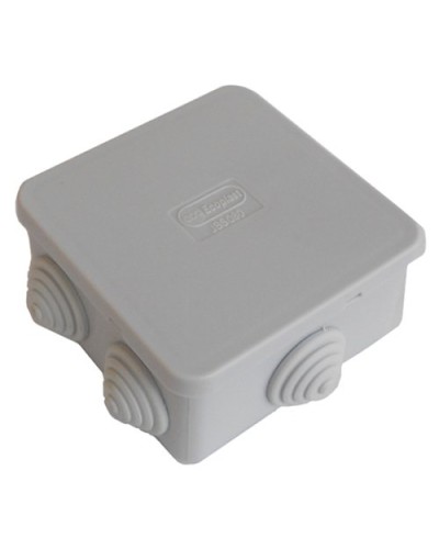 Коробка JBS080 85х85х50, 6 вых., IP44, белая (44066W-1). Коробка монтажная. Экопласт в Ярославле
