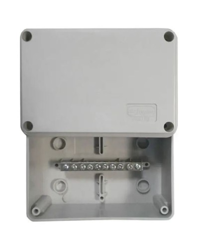Коробка (КУП) JBS080 85х85х40, 6 вых, IP44 (44006KP): Коробка уравнивания потенциалов (КУП), 6х9мм, 8 зажимов в Ярославле
