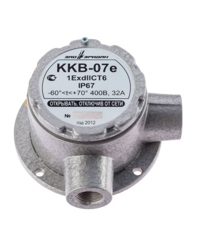 ККВ-07е-Ех-А-Р1-У-БК1, КВБ12+КВБ12. Коробка коммутационная взрывозащищенная угловая. Эридан в Ярославле