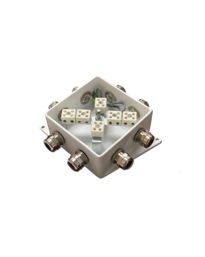 КМ-О (12к*6,0)-IP66-120х120, три ввода: Коробка монтажная огнестойкая в Ярославле