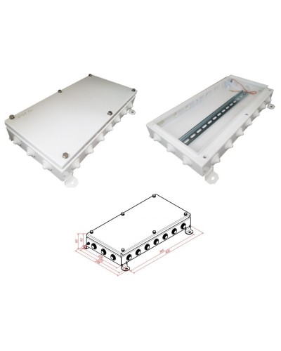 КМ IP55-2040. Коробка монтажная электротехническая. Гефест в Ярославле