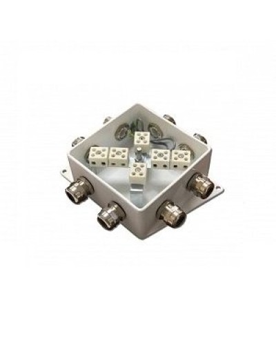 КМ-О (12к*10,0)-IP66-120х120, четыре ввода: Коробка монтажная огнестойкая в Ярославле
