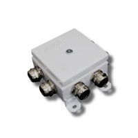 КМ-О (12к)-IP66-120х120, семь вводов: Коробка монтажная огнестойкая