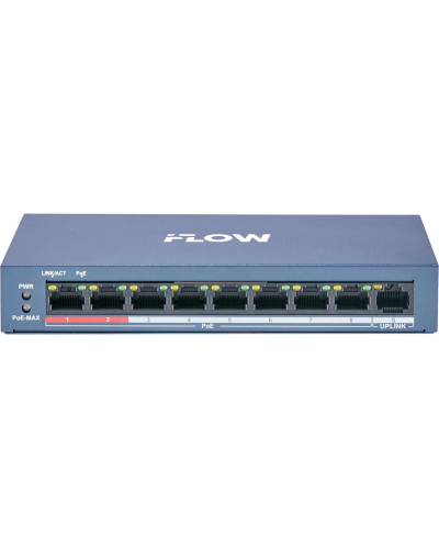 F-SW-EU209POE-V/L. Сетевой PoE коммутатор. i-FLOW в Ярославле