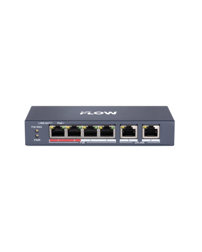 F-SW-EU206POE-V/L. Сетевой PoE коммутатор. i-FLOW в Ярославле