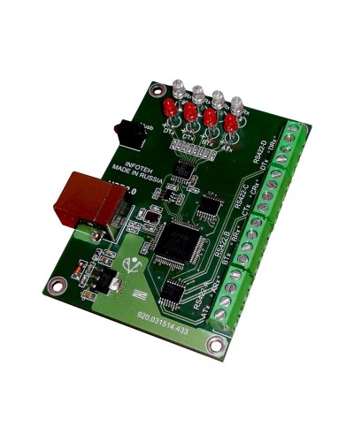 AVT-USB/4RS422. Промышленный преобразователь USB в RS-422. Инфотех в Ярославле