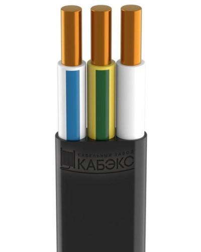 ВВГ-Пнг(А)-LS 3х1,5 ОК (N PE) 0,66кВ Кабэкс (ТХМ00375256). Кабель силовой огнестойкий, не распространяющий горение, с низким дымо- и газовыделением. Кабэкс в Ярославле
