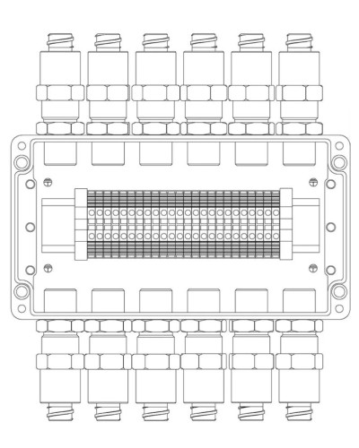КВМК 2401. Коробка коммутационная взрывозащищенная. Компания СМД в Ярославле