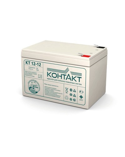 Контакт КТ 12-12. Аккумулятор герметичный свинцово-кислотный. Контакт в Ярославле