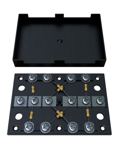 KRA-4 300 Om black (MEC42104). Коробка на 4 абонента. МЭК-Электрика в Ярославле