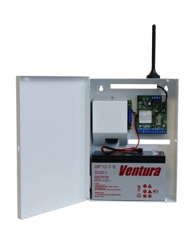 SR103-2GSM-SBK25-W Ретро (SR103-2GSM BK-7W) под АКБ 7Ач, цвет белый. Конвертор протоколов. Проксима в Ярославле