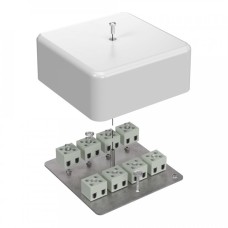 Коробка огнестойкая 103х103х45 (латунь) (40-0470-FR2.5-16-Е60). Коробка огнестойкая для открытой установки. Промрукав