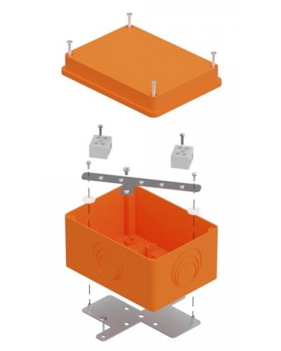 Коробка огнестойкая 150х110х90 E15-E120 для о/п (40-0351-FR10.0-4). Коробка огнестойкая для открытой установки. Промрукав в Ярославле